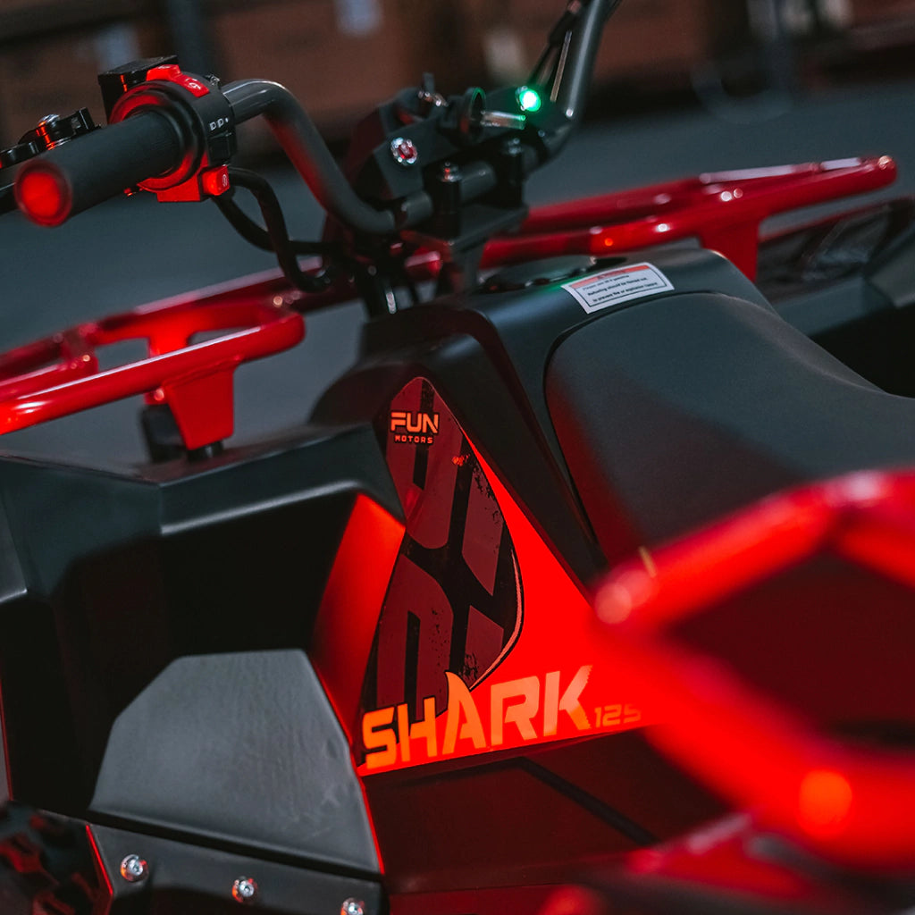 Quadriciclo Juvenil Fun Motors Shark 125cc 4T Automático com Ré-5