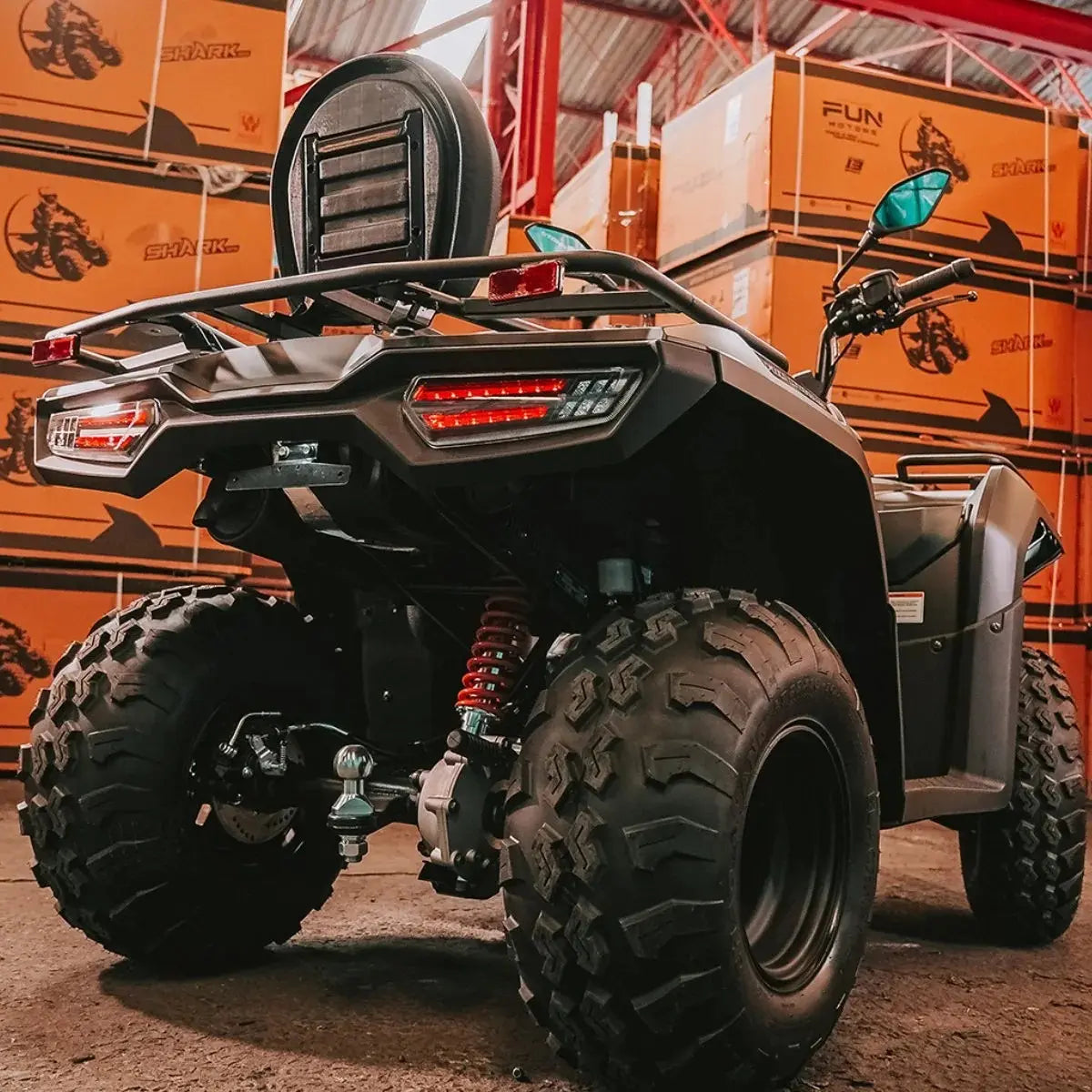 Quadriciclo Utilitário Fun Motors Farmer 300cc 4T Injeção Eletrônica Automático CVT-4