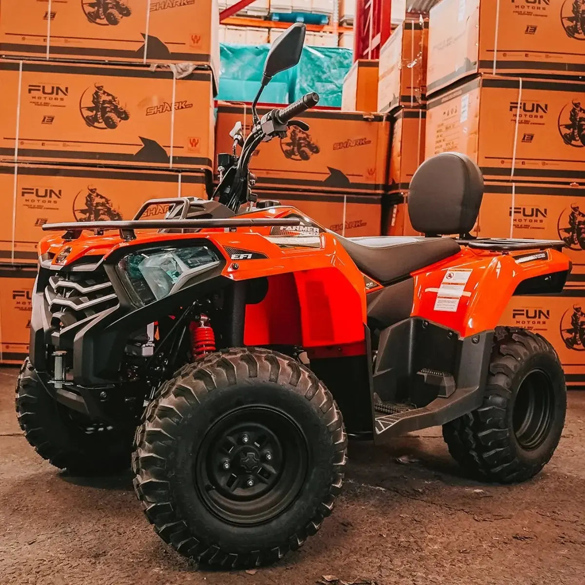 Quadriciclo Utilitário Fun Motors Farmer 300cc 4T Injeção Eletrônica Automático CVT-7